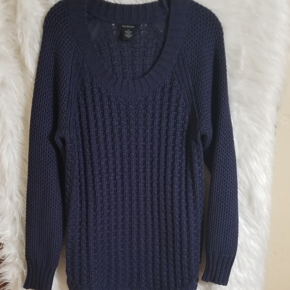 Clavin Klein Navy Sweater - Picture 1 of 4